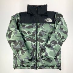 ノースフェイス ND91842 ヌプシ ダウンジャケット ウッドランドカモ
