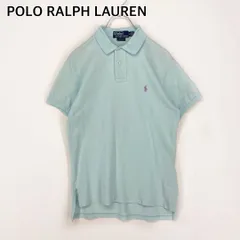 ラルフローレン 90s 半袖ポロシャツ ユニセックス 鹿の子 ポニー刺繍 S