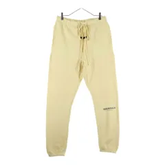 FEAR OF GOD ESSENTIALS (フィアオブゴッド エッセンシャルズ) SWEATPANTS ロゴプリント スウェットパンツ イエロー