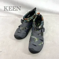 KEEN フットゼラ ウォータープルーフ ブーツ 1026613 シューズ 27.5cm ブラック カモフラージュ柄 メンズ 靴 _201068のサムネイル