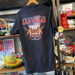 MP202) 2015年 HARLEY DAVIDSON ハーレーダビットソン ディーラーミーティング ラスベガス 限定 Tシャツ Mサイズ 古着 現状品