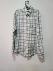 バーバリー ロンドン チェック シャツ M
