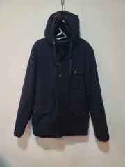 トミーヒルフィガー メンズ パーカ ネイビー S