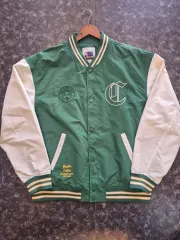 NBA ボストン・セルティックFC ナイロン スタジャン ジャケット - XXL