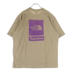 SUPREME (シュプリーム) 24SS ×THE NORTH FACE S/S Top Tee ザノースフェイス ショートスリーブ トップ クルーネック半袖Tシャツ カットソー ブラウン NT02412I