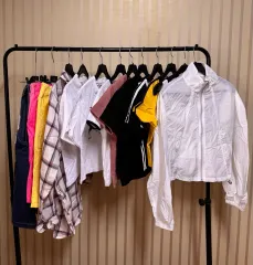 夏 ウィンドブレーカー、クロップドTシャツ、デニム オールインワン 15点 まとめ 新品