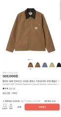Carhartt WIP デトロイト ジャケット L
