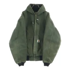 CARHARTT (カーハート) 80s VINTAGE DUCK ACTIVE JACKET JR114 アクティブジャケット グリーン