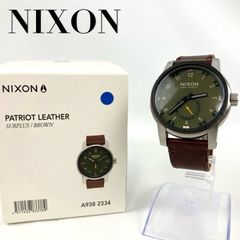 NIXON PATRIOT ブラック腕時計 箱付き - メルカリ