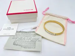 COACH ゴールド シルバー バングル