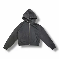 BREATH NEWRICH SHORT FULL ZIP HOODIE ジップパーカー スウェット ブレス BR25SS-C5002 チャコール M （10285M）