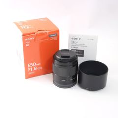 SONY FE 50mm F1.8 SEL50F18 純正保護フィルター付 - メルカリ