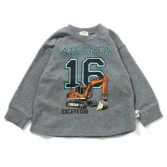 《新品》ナンバリングTシャツ 80～120㎝ F.O.KIDS 子供服 長袖Tシャツ R106076のサムネイル