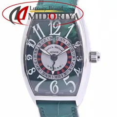 FRANCK MULLER フランクミュラー カーベックス ヴェガス 5850VEGAS 【磨き済】【中古】腕時計 メンズ ステンレススチールxアリゲーター /40285のサムネイル