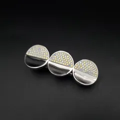 SWAROVSKI スワロフスキー バレッタ ヘアアクセサリー クリスタル ラインストーン シルバーカラー 上品 きらきら エレガント ギフト プレゼント 贈り物のサムネイル