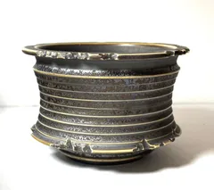 口径11.5cm植木鉢多肉塊根観葉植物ハンドメイド陶器陶芸アカベサボテンコーデックス グラキリス パキプス アガベ