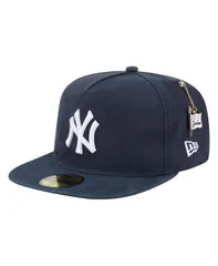 ニューエラ メンズ アクセサリー 帽子 New Era Mens Navy New York Yankees Championship Side Flag AFrame 59FIFTY Fitted Hat Navy ネイビー