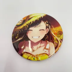 【瀬戸店】プロジェクトセカイ 白石杏 グリッター缶バッジ イベントイラストコレクションvol.22 c 向日葵【721-8685】