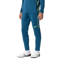 新品 サッカーウェア トレーニング ロングパンツ ジャージ スリムシルエット 男女兼用 P2MDB035 ユニセックス大人 ディープエメラルド XL