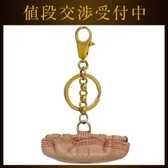 ロエベ チャーム ナッパアイレモチーフ ベージュ ナッパアイレ 美品 レザーのサムネイル