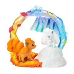 【1.ロコン＆ロコン(アローラのすがた)】 ポケモン Circular diorama collection2 ～きらめきの瞬間～