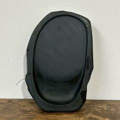 片口 円形 硯 すずり 書道用品 年代物 円型 習字 墨池 - メルカリ