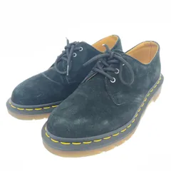 Dr.Martens ドクターマーチン 3ホールシューズ 表記サイズ:4 スエード    ブラック  / 240001190918