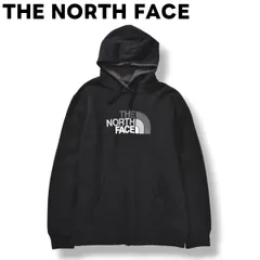 【定番】 ノースフェイス THE NORTH FACE ロゴ プリント スウェット パーカー トレーナー フーディー ビッグシルエット オーバーサイズ 裏起毛 L ブラック アウトドア ストリート カジュアル ウェア メンズ
