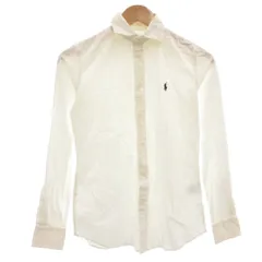 ポロ ラルフローレン POLO RALPH LAUREN 長袖シャツ 4 白 ホワイト /AE ■GY53