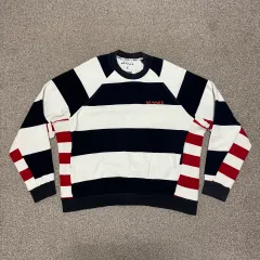 XL SUNNEI ストライプ スウェット