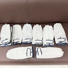 作業用手袋 人工皮革 LLサイズ 8双セット まとめ売り 大容量 グレー
