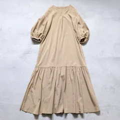 グリーンレーベルリラクシング green label relaxing ロングワンピース ギャザー ユナイテッドアローズ 美品