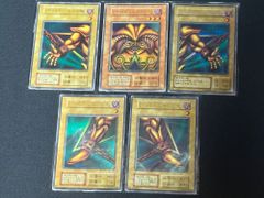 遊戯王 初期4枚 2期1枚 封印されしエクゾディア5枚セット USED品