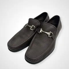 Salvatore Ferragamo サルバトーレ フェラガモ / ガンチーニビットローファー ブラウン 参考定価：70,000程度 SIZE:8 1/2