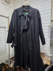 ラルフローレン ブラック トレンチコート 42R