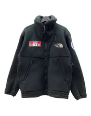 ザノースフェイス THE NORTH FACE Trans Antarctica Fleece Jacket トランス アンタークティカ フリース ジャケット ジップアップ アウトドア 国旗 黒 ロゴ ブラック Mサイズ 104MT-2845