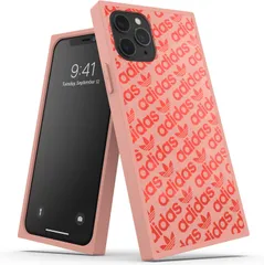 未使用品 アディダスオリジナルス iPhone 11 Pro ケース スクエアケース コーラルピンク【送料無料】【メール便でお送りします】代引き不可