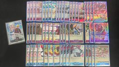 ワンピースカード 青紫サンジデッキ リーダーパラレル サンジR