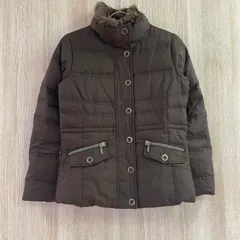 Eddie Bauer ダウンジャケット 700 FILL POWER ブラウン サイズXS ［G0262］