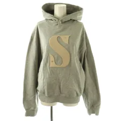 セター SATUR パーカー スウェット プルオーバー ワッペン グレー ベージュ /CX ■GY42