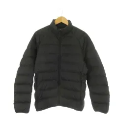 ユニクロ UNIQLO ULTRA LIGHT DOWN ダウンジャケット スタンドカラー L 黒 ブラック /CK2 ■ECD001