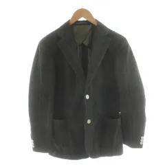 ジェイプレス J.PRESS テーラードジャケット シングル チェック柄 M 緑 グリーン 021-5-CJK-0V /AN49 ■ECD001