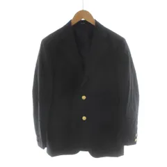 ジェイプレス J.PRESS テーラードジャケット シングル 金ボタン ウール A4 紺 ネイビー 021-5BZOVBM001 /AN41 ■ECD001