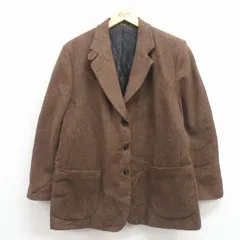 L/古着 エルエルビーン 長袖 テーラード ジャケット レディース シンサレート ウール USA製 茶他 26jan20のサムネイル