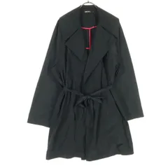 DKNY ディーケーエヌワイ 長袖 スプリングコート 4 ブラック レディース 古着のサムネイル