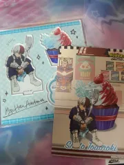 まとめ) 僕のヒーローアカデミア ヒロアカ オープンスクールポップアップ 轟 アクリルスタンド 僕のヒーローアカデミア 特典