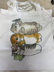 かわいい猫プリント エコバッグ