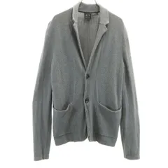 ARMANI EXCHANGE アルマーニエクスチェンジ 長袖 ニットカーディガン M グレー メンズ 古着のサムネイル