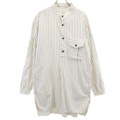 古着 FENDI フェンディ イタリア製 長袖 コットンシャツ 42 ブラック レディース C (やや傷や汚れあり)】FENDI フェンディ イタリア製 長袖 コットン