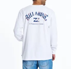 2026春夏 新品【BILLABONG/ビラボン】ARCH ロンT【REGULAR FIT】 WHT メンズ BG011052